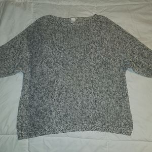 H&M Basic Grey Knit Sweater